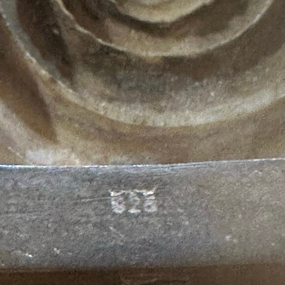 Beautiful Shiva Eye (Pacific Cat’s Eye) Shell Sterling Silver Necklace - Picture 5 of 5